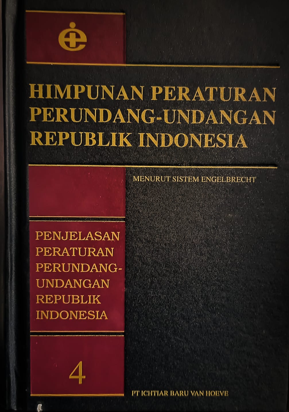 Himpunan PUU RI ke 4 menurut sistem engelbretch