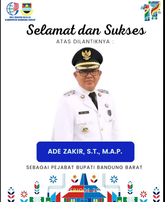 Pelantikan Penjabat Bupati Bandung Barat