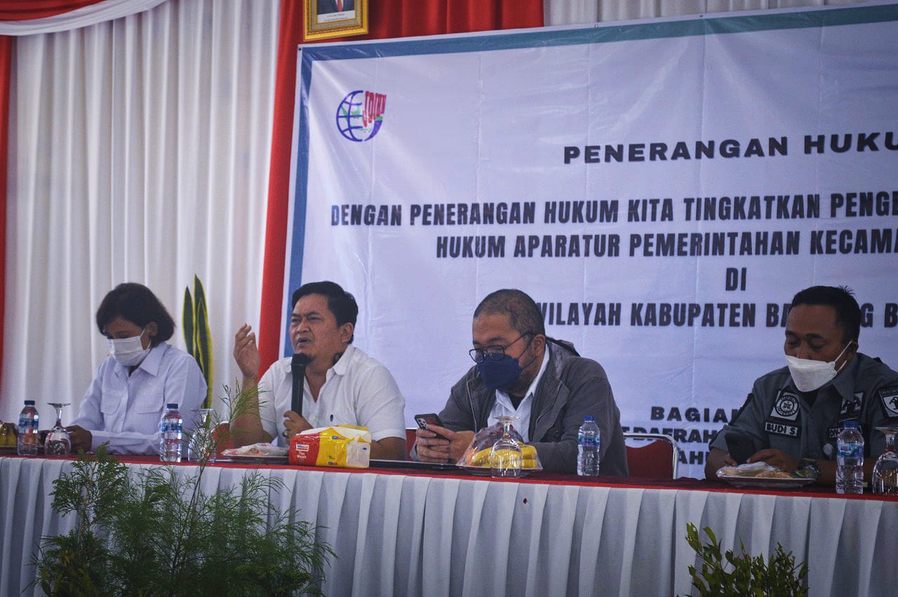 Kegiatan Penerangan Hukum Oleh Bagian Hukum SETDA KBB
