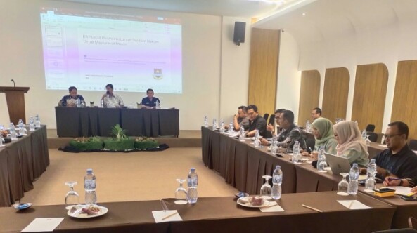 Pansus III DPRD KBB Bahas Raperda Pendampingan Bantuan Hukum Bagi Masyarakat Miskin