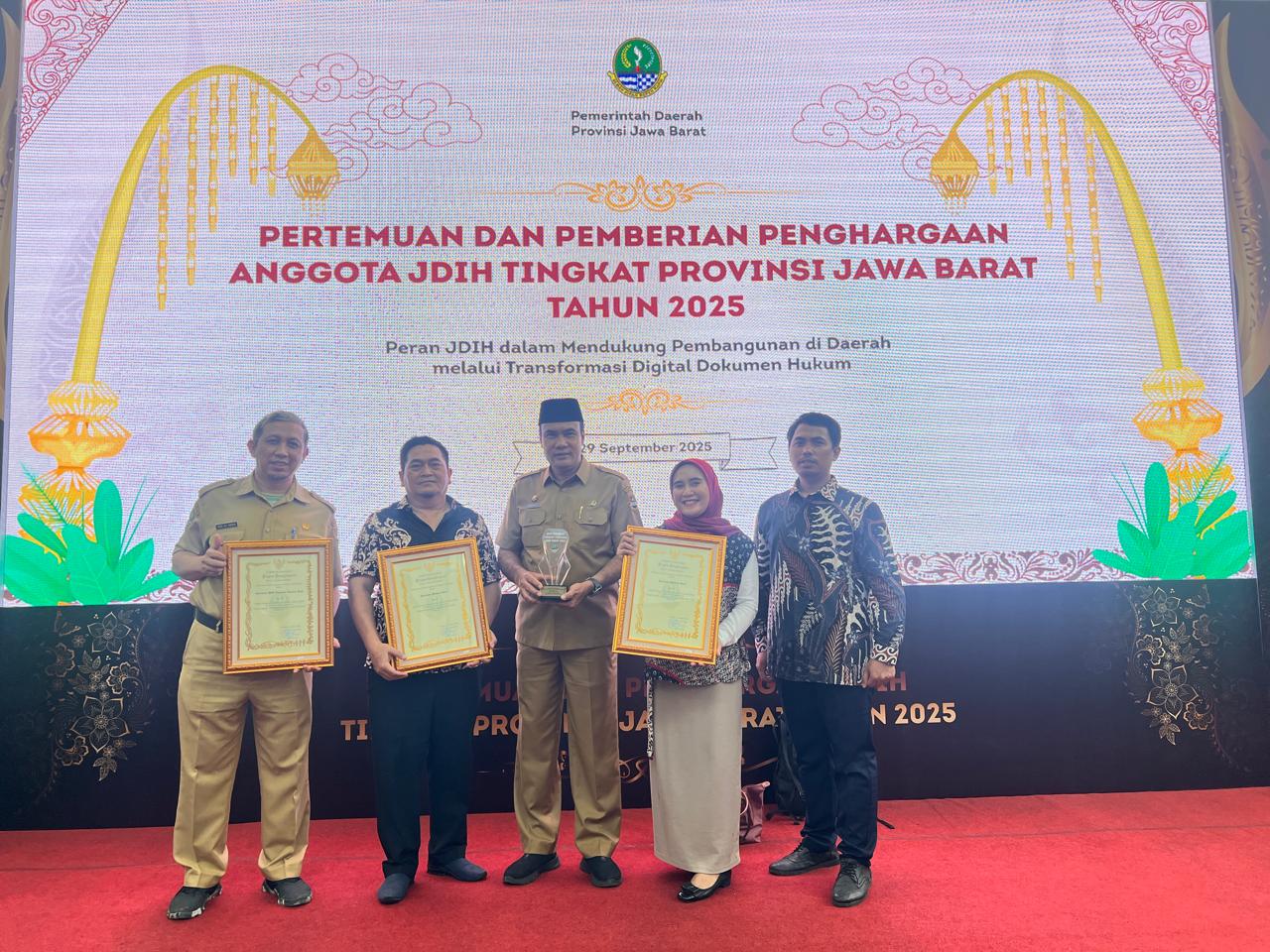 JDIH Kabupaten Bandung Barat mendapat Peringkat II Tingkat Provinsi Jawa Barat