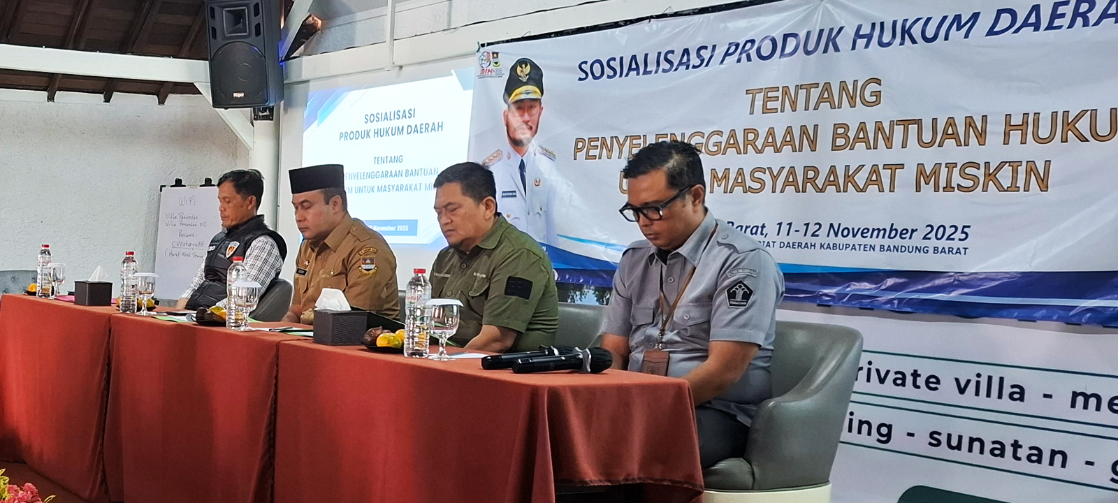 Pemkab Bandung Barat sosialisasikan Bantuan Hukum untuk warga miskin